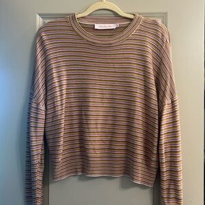Lisa Says Gah M/L striped sweater